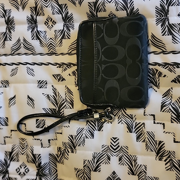 Coach Handbags - Blk Coach Wristlet